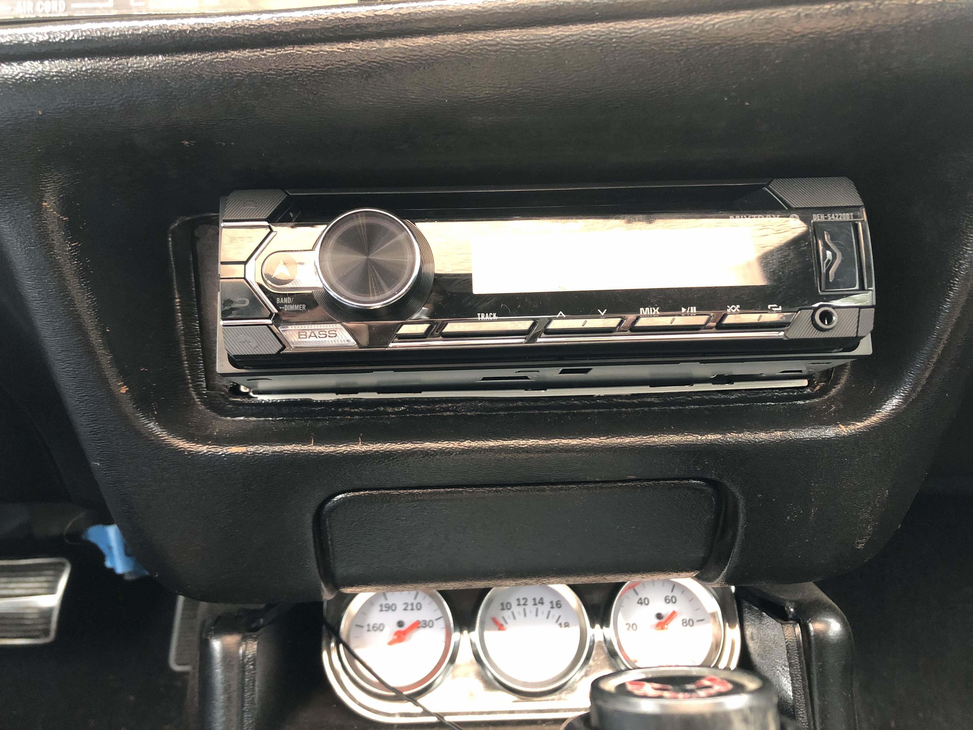 Stereo Replacement - Pontiac Firebird Trans Am