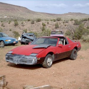 1985 Pontiac Firebird Trans Am Wreck