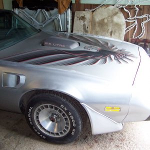 1979 Pontiac Firebird Trans Am Silver 10th Anniversary Edition