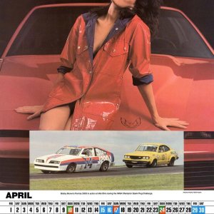 1983 Pontiac Firebird Trans Am Calendar