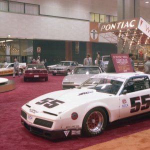 1983 Pontiac Trans Am Stock Car at the L.A. Auto Show