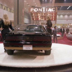1983 Pontiac Trans Am at the L.A. Auto Show