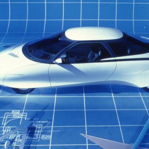 1987 Pontiac Pursuit Concept Car Prototype