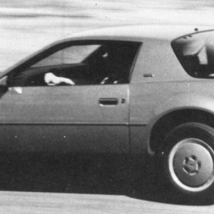 1982 Pontiac Firebird SE Press Photo