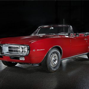 1967 Pontiac Firebird Convertible Show Car VIN #001