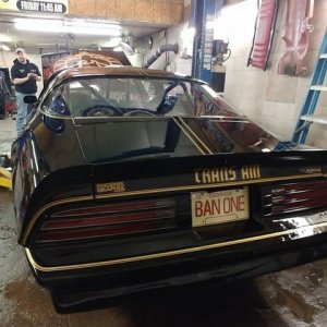 1977 Pontiac Trans Am Smokey and the Bandit Jump Car