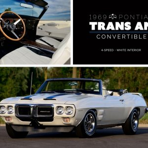 1969 Pontiac Firebird Trans Am Convertible