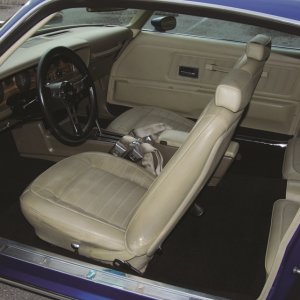 1970 Pontiac Firebird 400 Ram Air Interior
