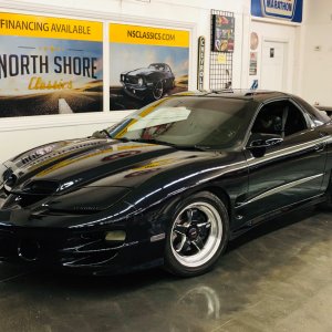 2002 Black Pontiac Firebird