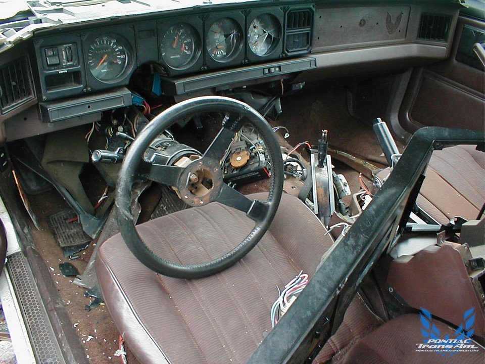 1982 Pontiac Firebird Trans Am Wreck