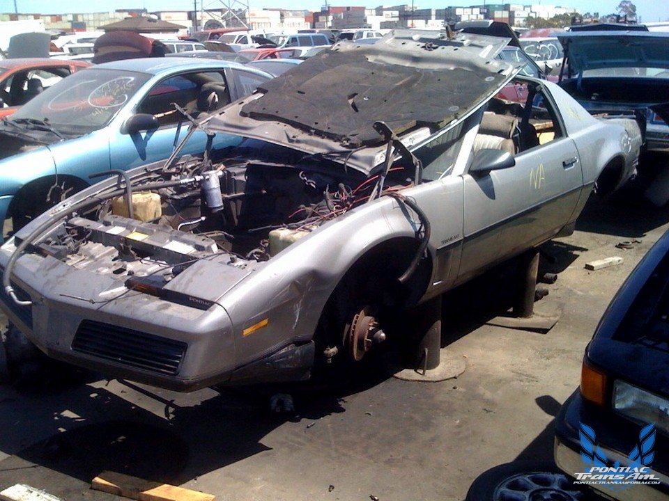 1983 Pontiac Firebird Trans Am Wreck