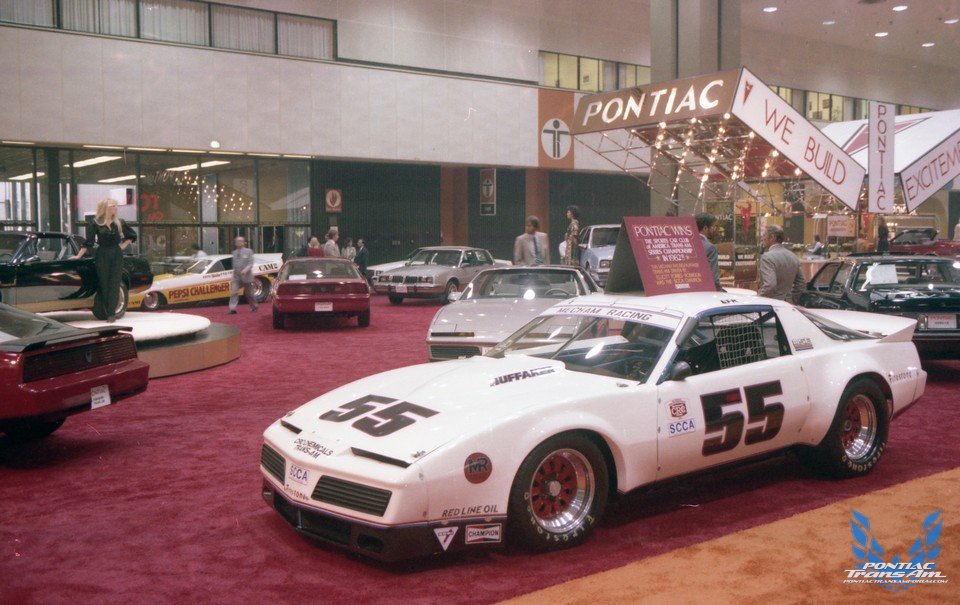 1983 Pontiac Trans Am Stock Car at the L.A. Auto Show