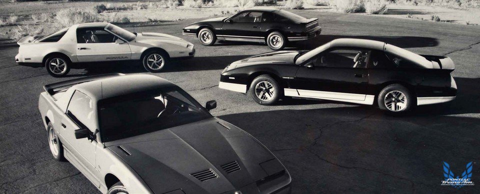 1987 Pontiac Trans Ams, Firebirds and Formulas