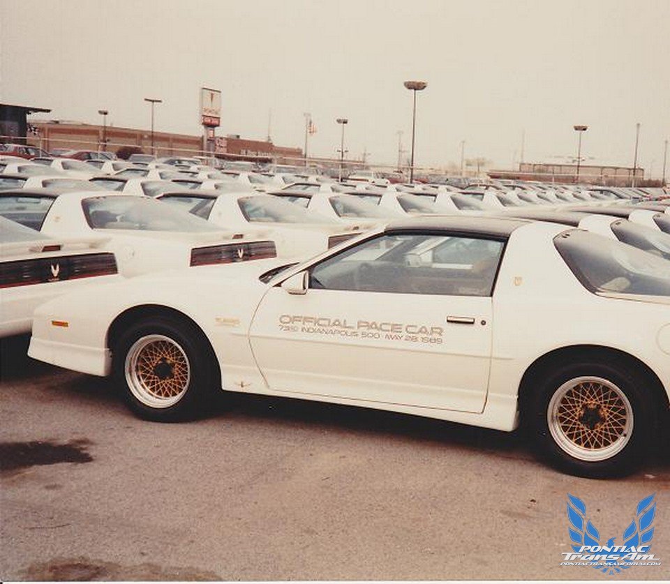 1989 Pontiac Turbo Trans Am (TTA) at the Indy 500