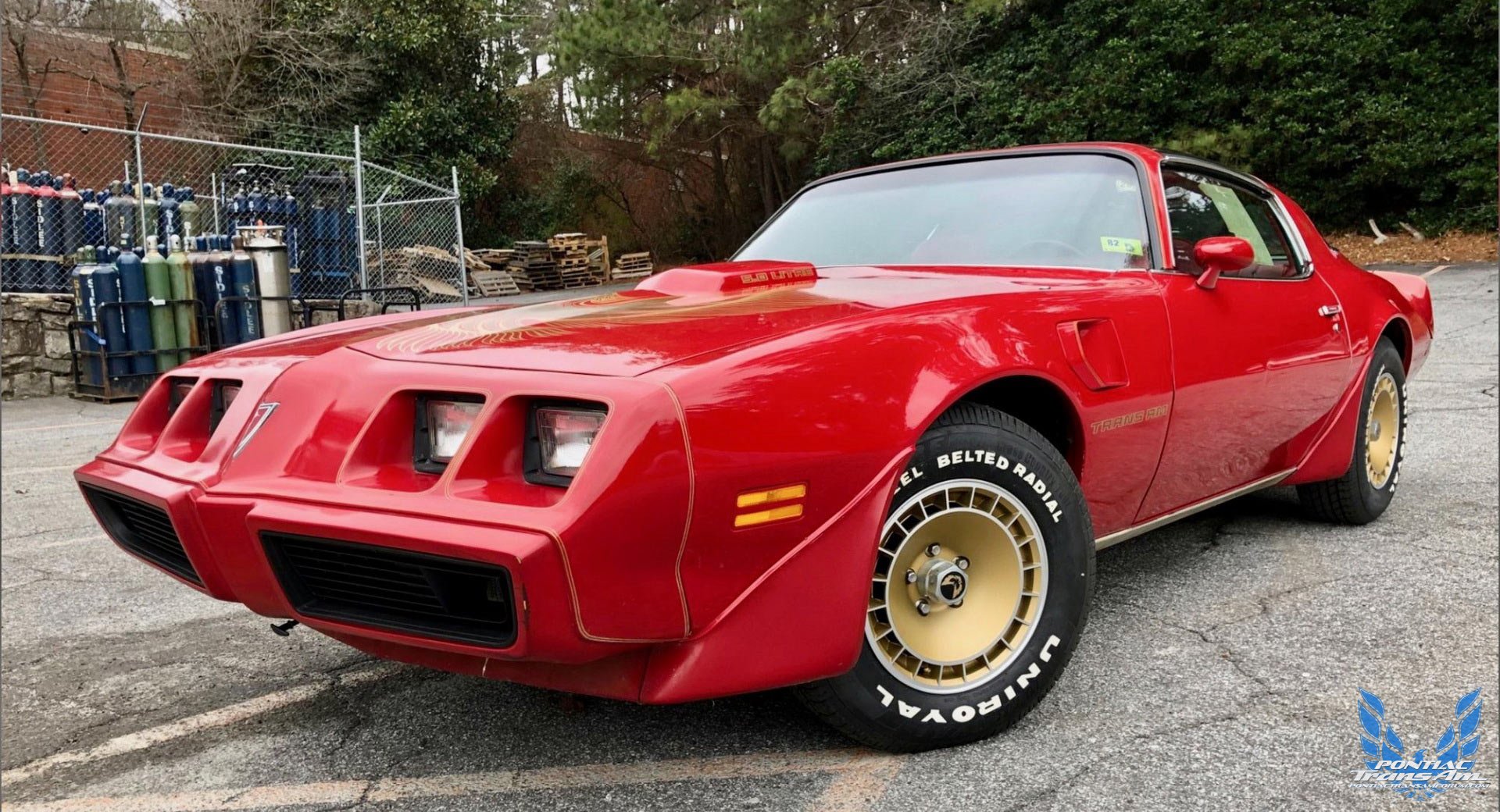 81 Red Trans Am